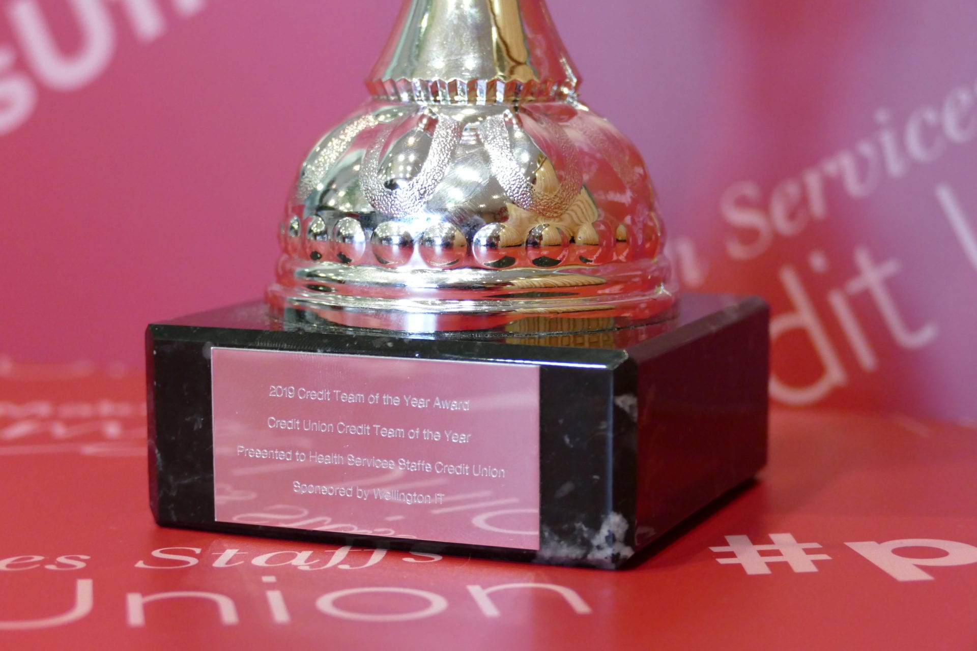Credit Union Credit Team of The Year - Health Services Staffs Credit Union