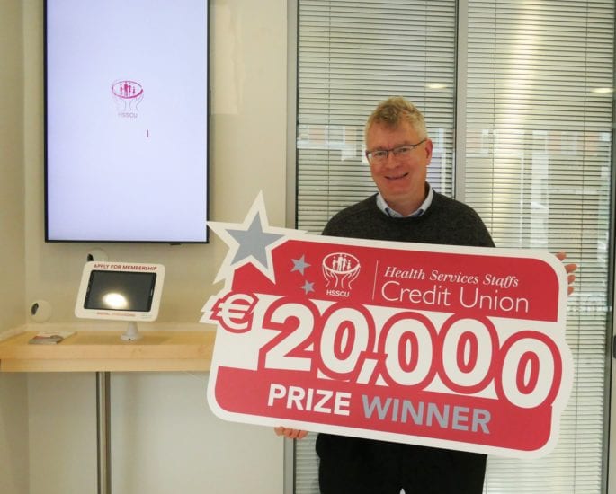 HSSCU €20,000 Member Prize Draw Winner.