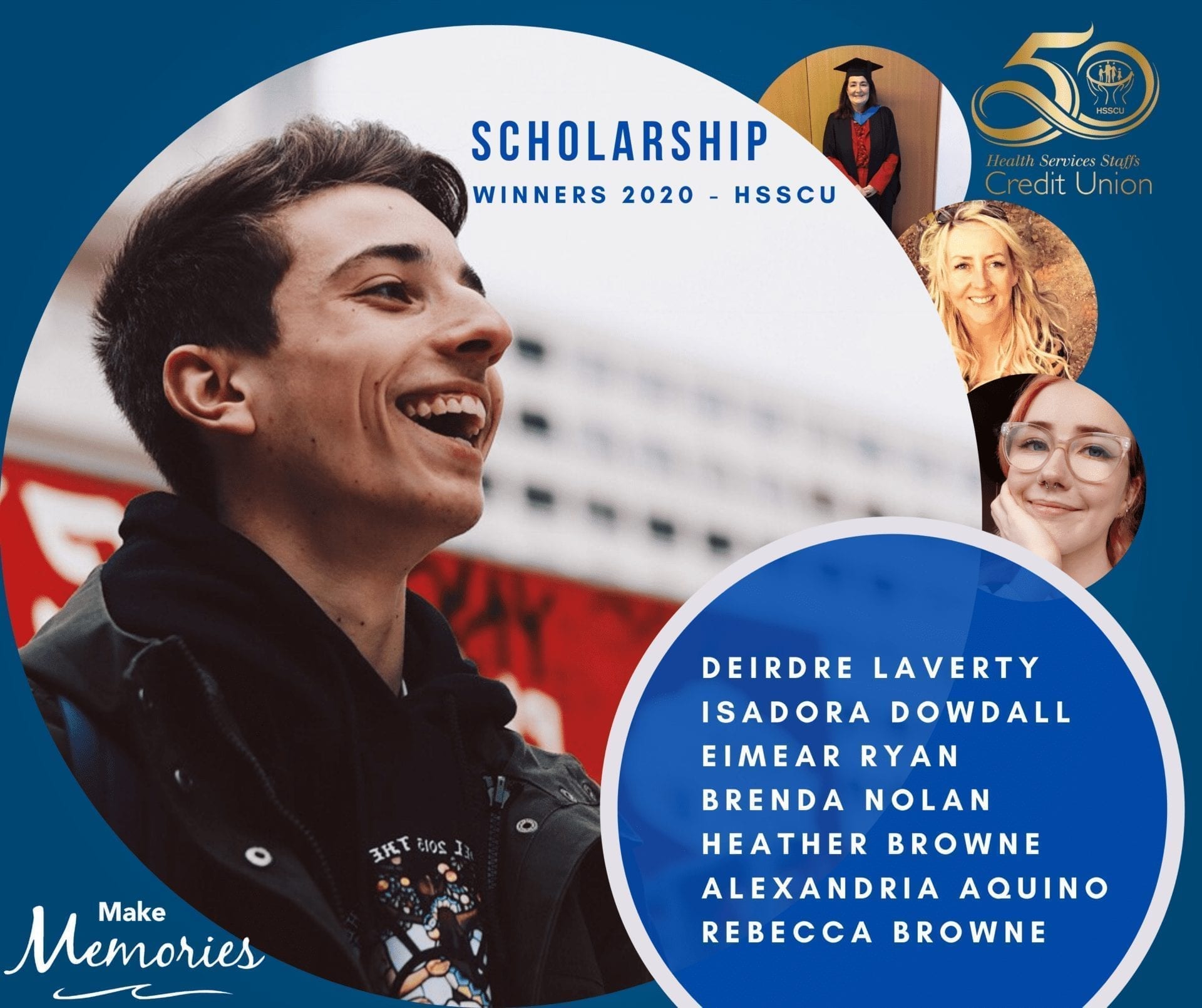 HSSCU 2020 Scholarship Winners