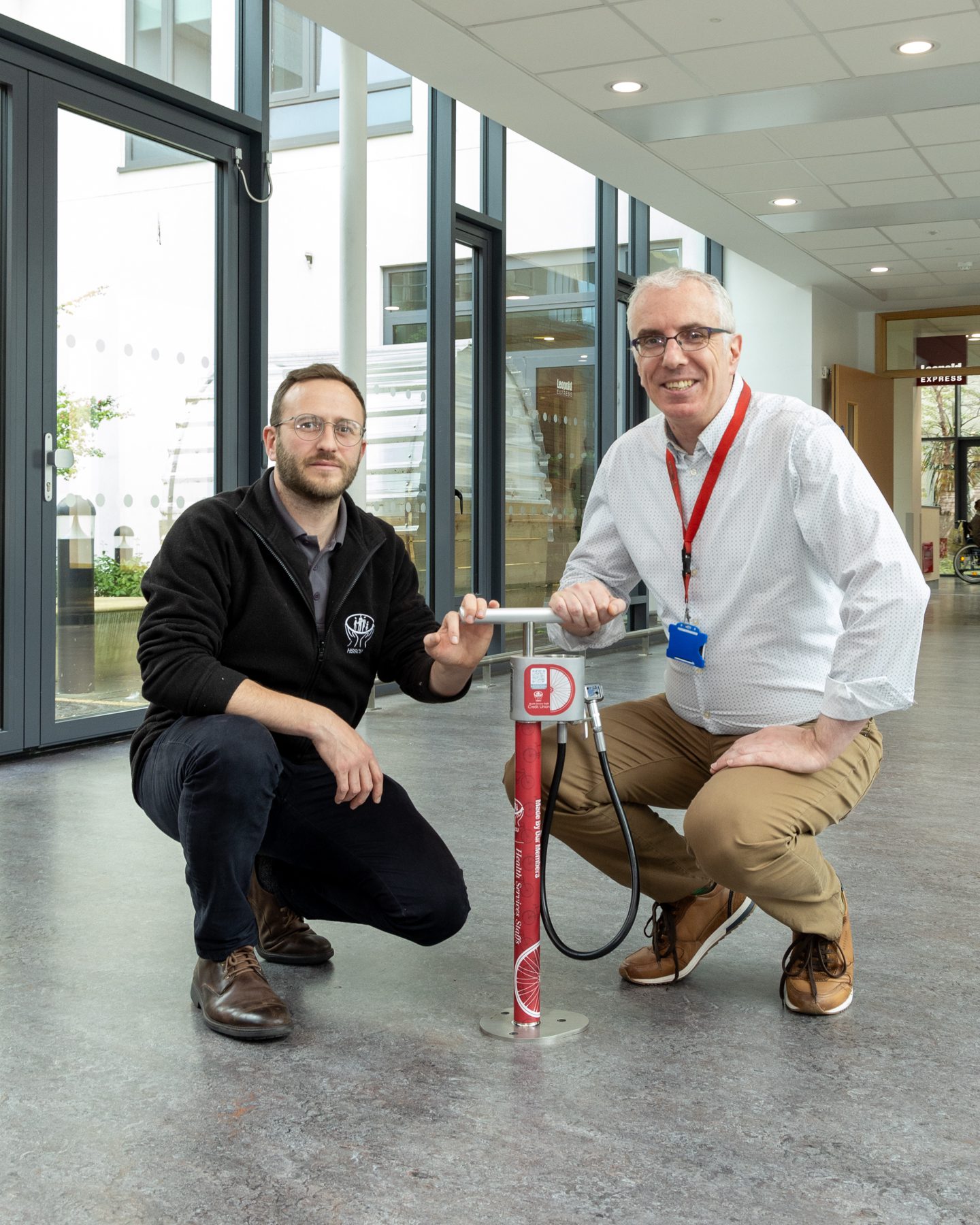 presenation of the bike pump